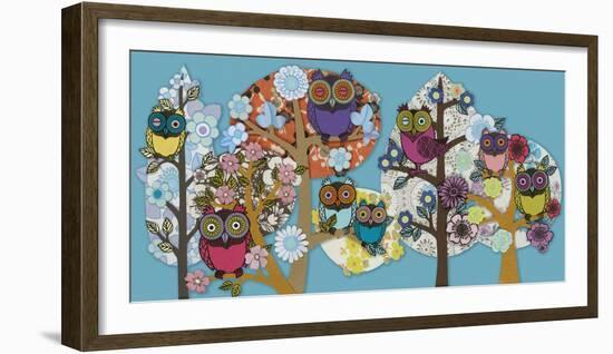 Owl Stock-Helen Musselwhite-Framed Giclee Print