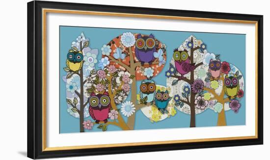 Owl Stock-Helen Musselwhite-Framed Giclee Print