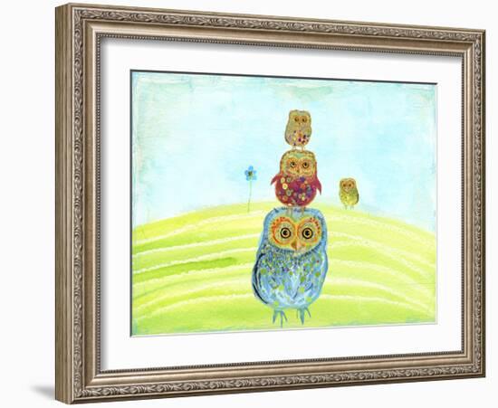 Owl Totem-Ingrid Blixt-Framed Art Print