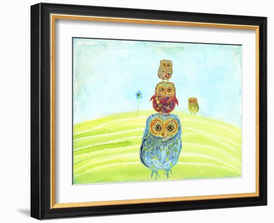 Owl Totem-Ingrid Blixt-Framed Art Print