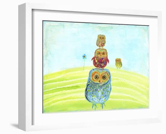 Owl Totem-Ingrid Blixt-Framed Art Print