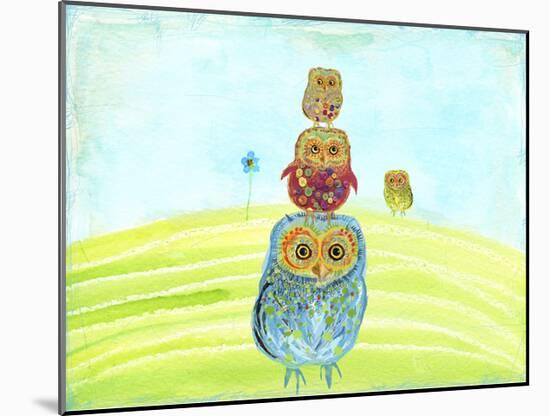 Owl Totem-Ingrid Blixt-Mounted Art Print