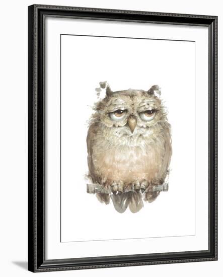 Owl VII-Judy Rossouw-Framed Giclee Print