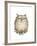 Owl VII-Judy Rossouw-Framed Giclee Print