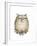 Owl VII-Judy Rossouw-Framed Giclee Print