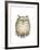 Owl VII-Judy Rossouw-Framed Giclee Print