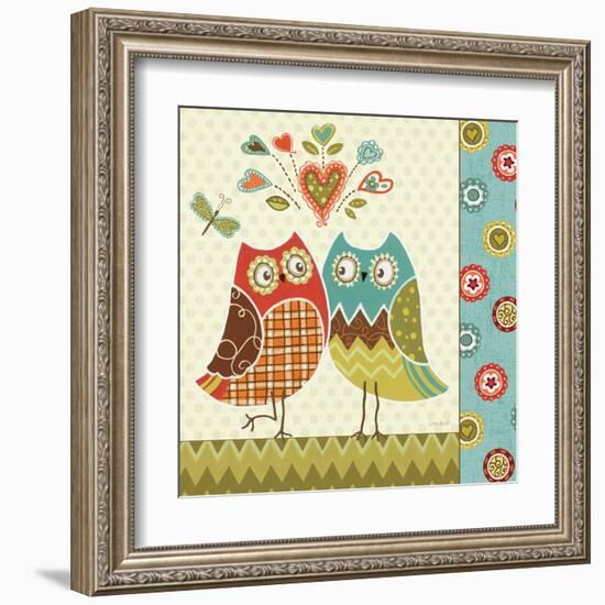 Owl Wonderful II-Lisa Audit-Framed Art Print