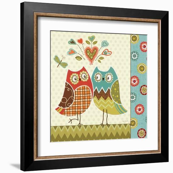 Owl Wonderful II-Lisa Audit-Framed Art Print