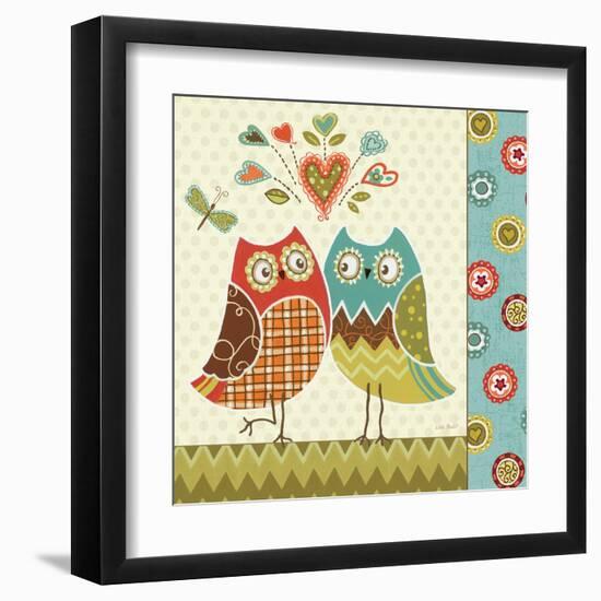 Owl Wonderful II-Lisa Audit-Framed Art Print