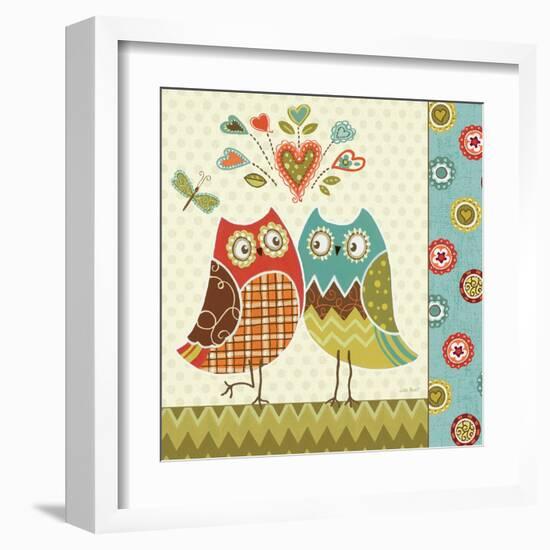 Owl Wonderful II-Lisa Audit-Framed Art Print