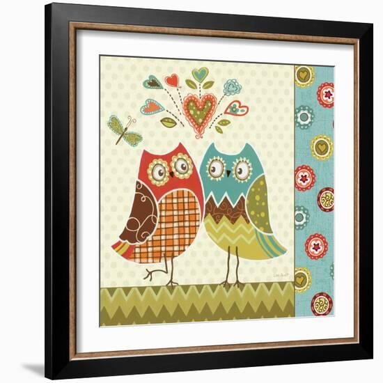 Owl Wonderful II-Lisa Audit-Framed Art Print