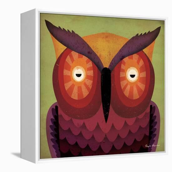 Owl Wow-Ryan Fowler-Framed Stretched Canvas