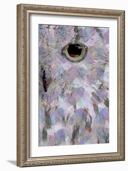 Owl3 (digital)-Scott J. Davis-Framed Giclee Print