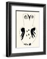 Owl-Pablo Picasso-Framed Serigraph