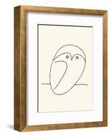 Owl-Pablo Picasso-Framed Serigraph