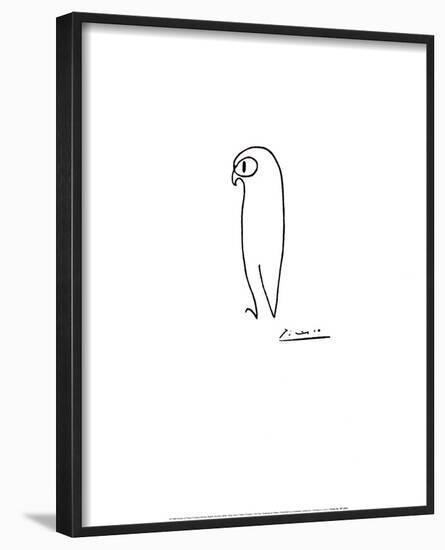 Owl-Pablo Picasso-Framed Art Print