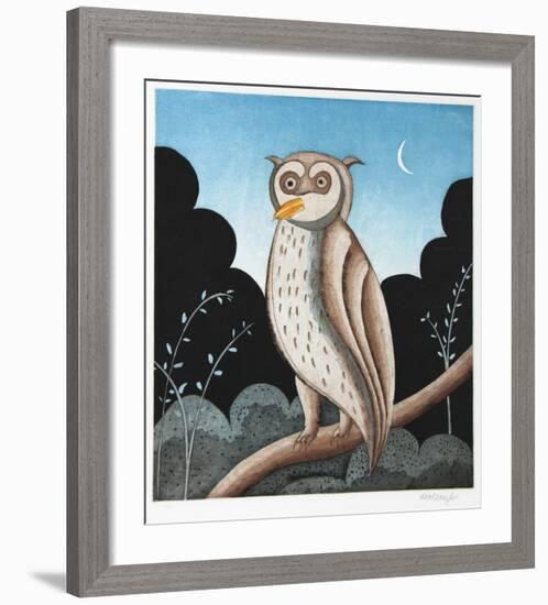 Owl-Thomas Mcknight-Framed Limited Edition