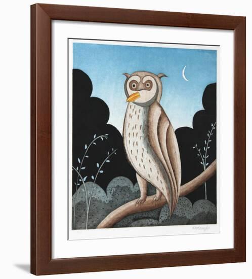 Owl-Thomas Mcknight-Framed Limited Edition