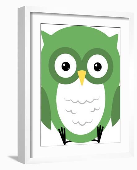 Owl-M.G-Framed Art Print