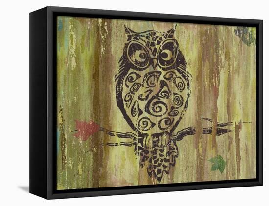 Owl-Karen Williams-Framed Premier Image Canvas