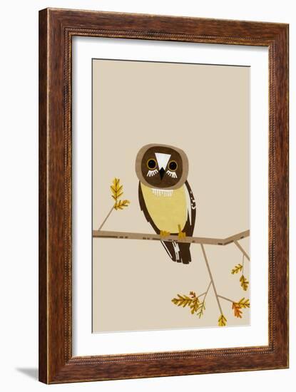 Owl-Natasha Marie-Framed Giclee Print