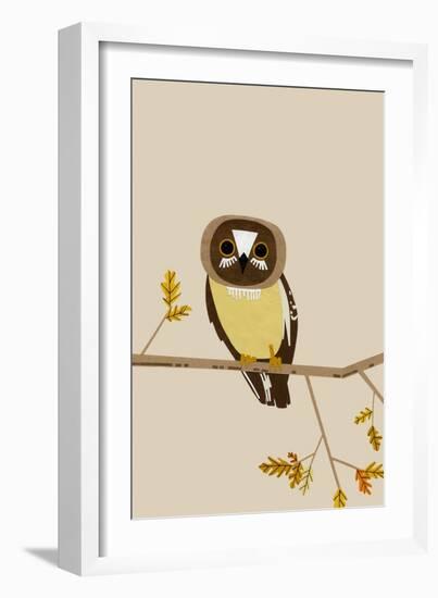 Owl-Natasha Marie-Framed Giclee Print