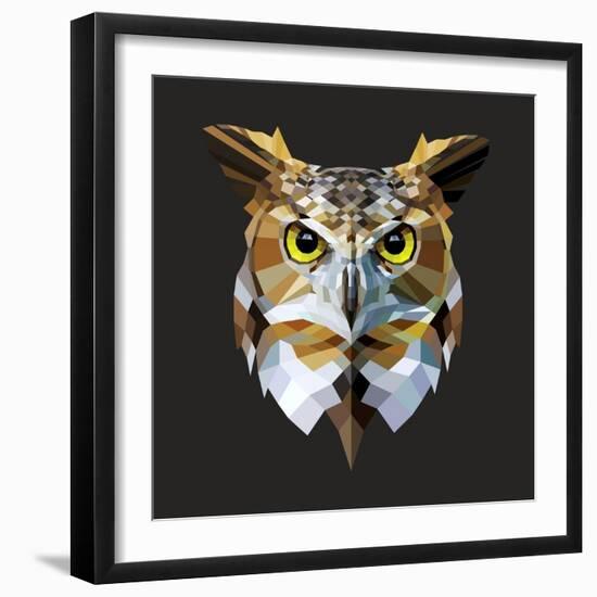 Owl-Lora Kroll-Framed Art Print