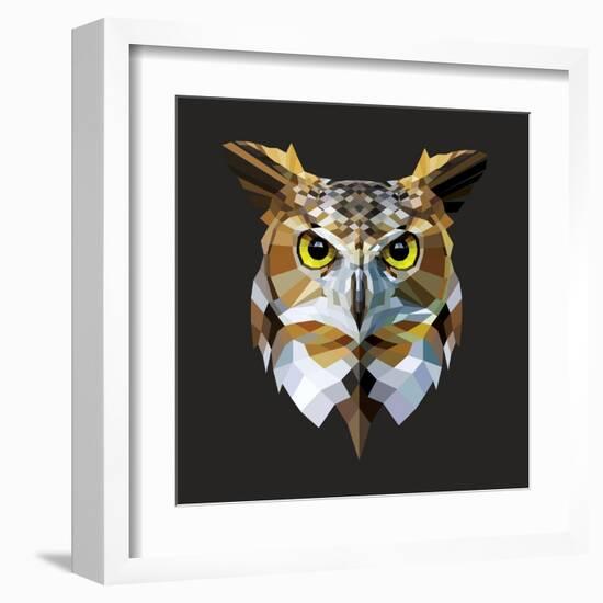 Owl-Lora Kroll-Framed Art Print