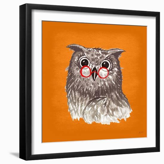 Owl-Bella Dos Santos-Framed Art Print