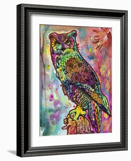 Owl-Dean Russo-Framed Giclee Print