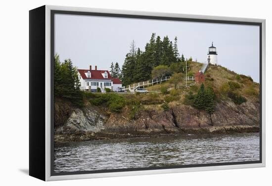 Owls Head Lighthouse, Rockland Harbor, Maine-George Oze-Framed Premier Image Canvas