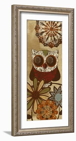 Owls Wisdom II-Katrina Craven-Framed Art Print