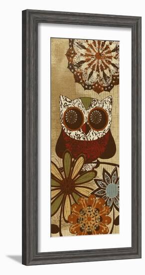 Owls Wisdom II-Katrina Craven-Framed Art Print