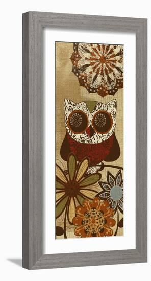 Owls Wisdom II-Katrina Craven-Framed Art Print