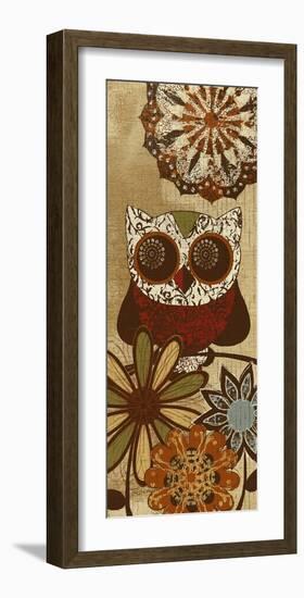 Owls Wisdom II-Katrina Craven-Framed Art Print