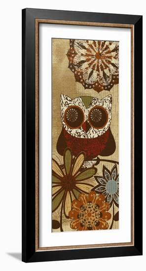 Owls Wisdom II-Katrina Craven-Framed Art Print