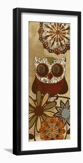 Owls Wisdom II-Katrina Craven-Framed Art Print