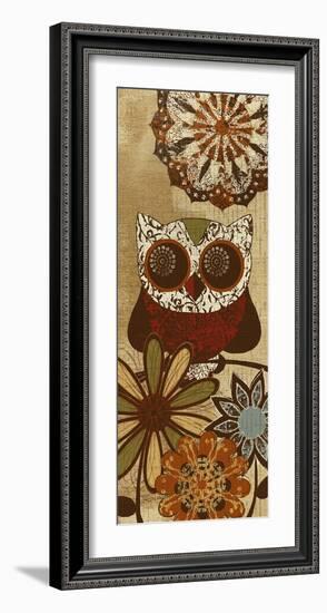 Owls Wisdom II-Katrina Craven-Framed Art Print