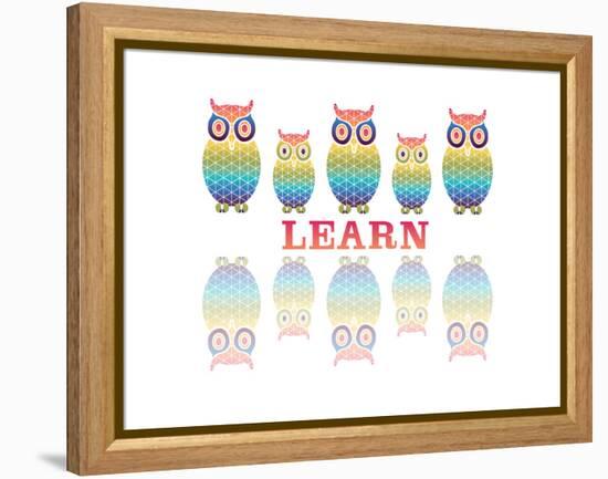 Owls-Mindy Howard-Framed Premier Image Canvas