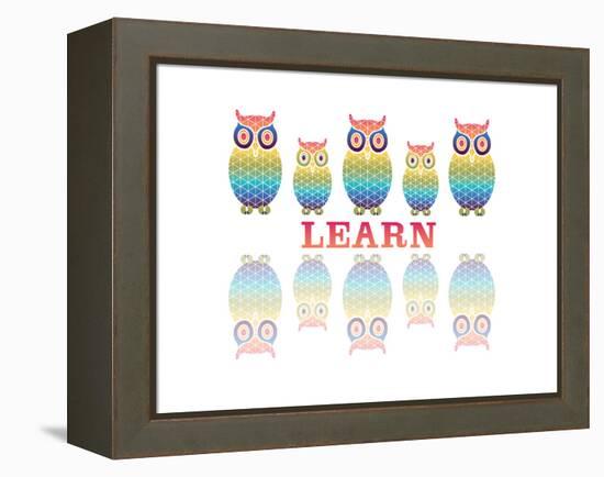 Owls-Mindy Howard-Framed Premier Image Canvas