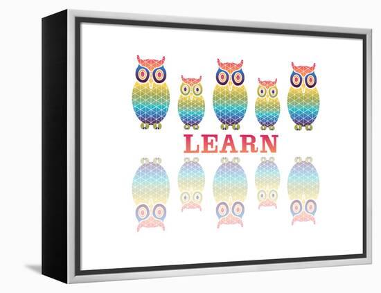 Owls-Mindy Howard-Framed Premier Image Canvas