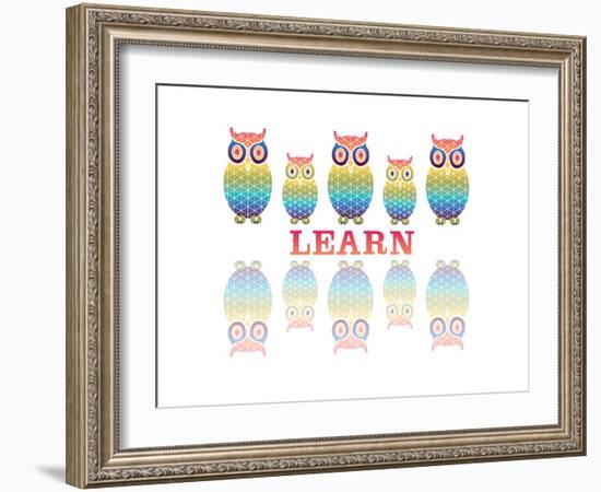 Owls-Mindy Howard-Framed Giclee Print