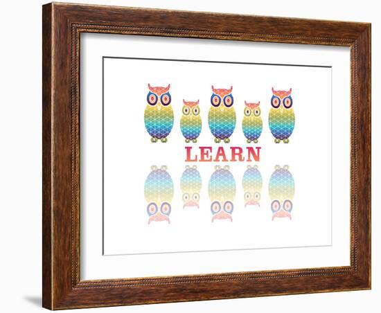 Owls-Mindy Howard-Framed Giclee Print