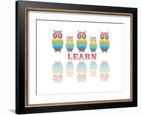 Owls-Mindy Howard-Framed Giclee Print