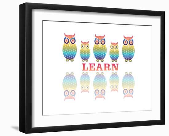 Owls-Mindy Howard-Framed Giclee Print