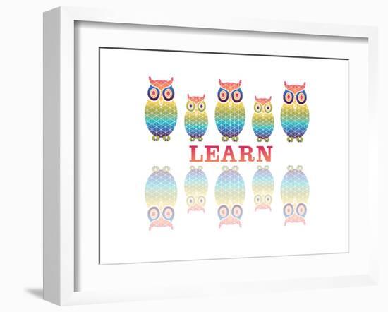 Owls-Mindy Howard-Framed Giclee Print