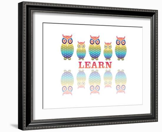 Owls-Mindy Howard-Framed Giclee Print