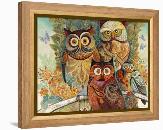 Owls-David Galchutt-Framed Premier Image Canvas