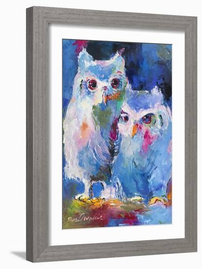 Owls-Richard Wallich-Framed Giclee Print