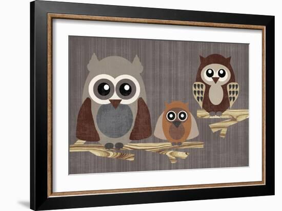 Owls-Erin Clark-Framed Giclee Print